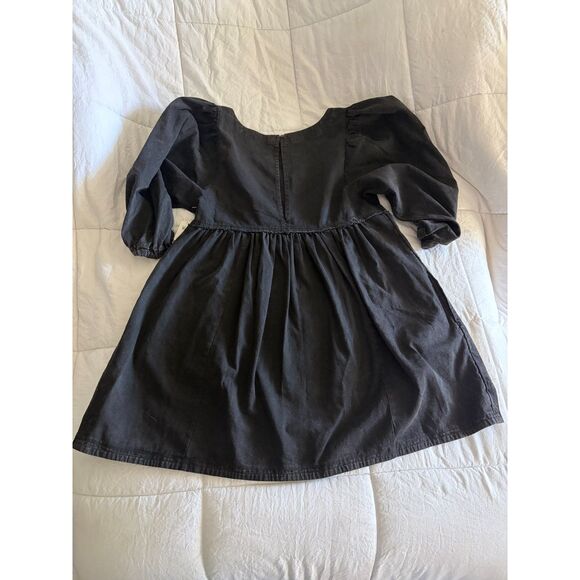 Free People Black Denim Mini Dress – NWT, Size XS - Picture 5 of 5